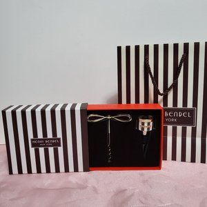 NIB RARE Henri Bendel "Toast of the Town Bar Set"
